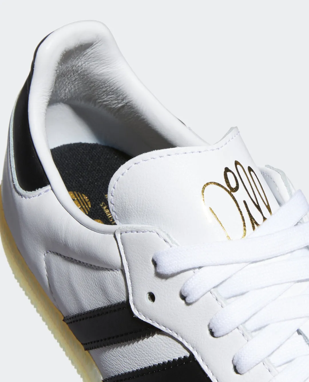 adidas X Jason Dill Samba (Cloud White/Core Black/Gold Metallic)