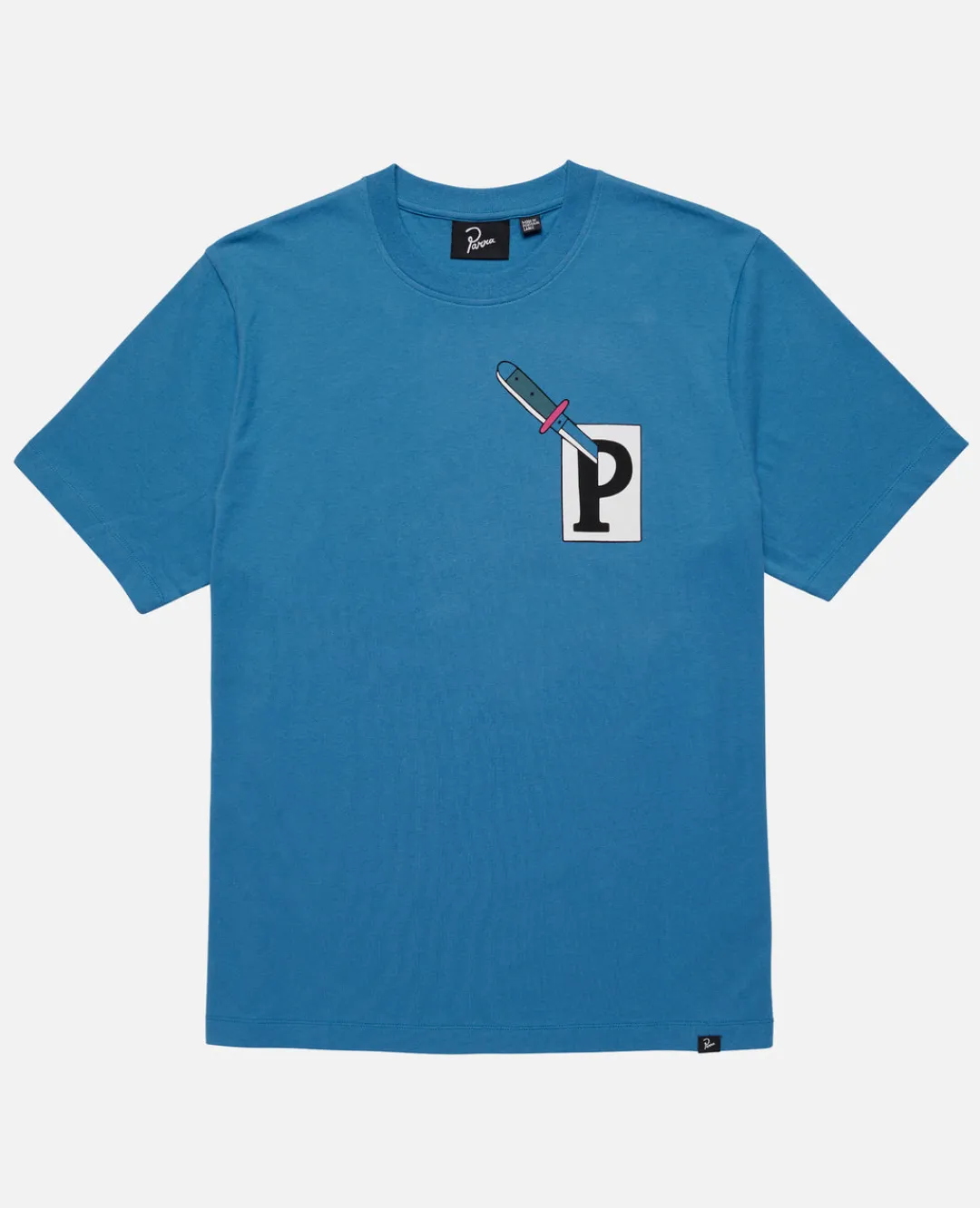 ByParra Fucking Fork T-Shirt (Slate Blue)