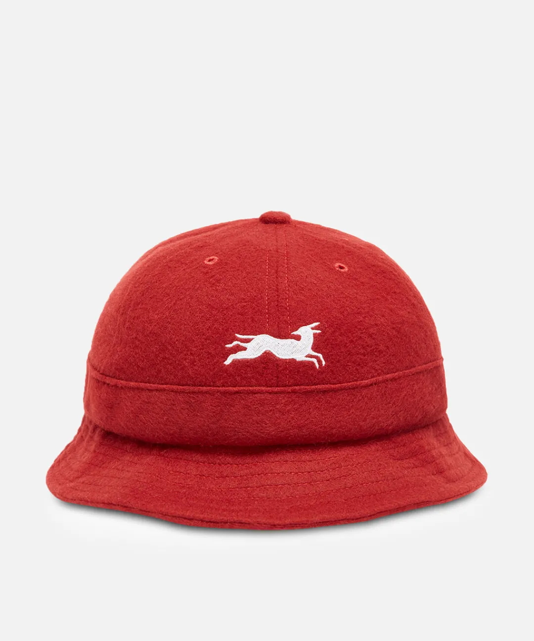 ByParra Jumping Fox Bell Bucket Hat (Red)