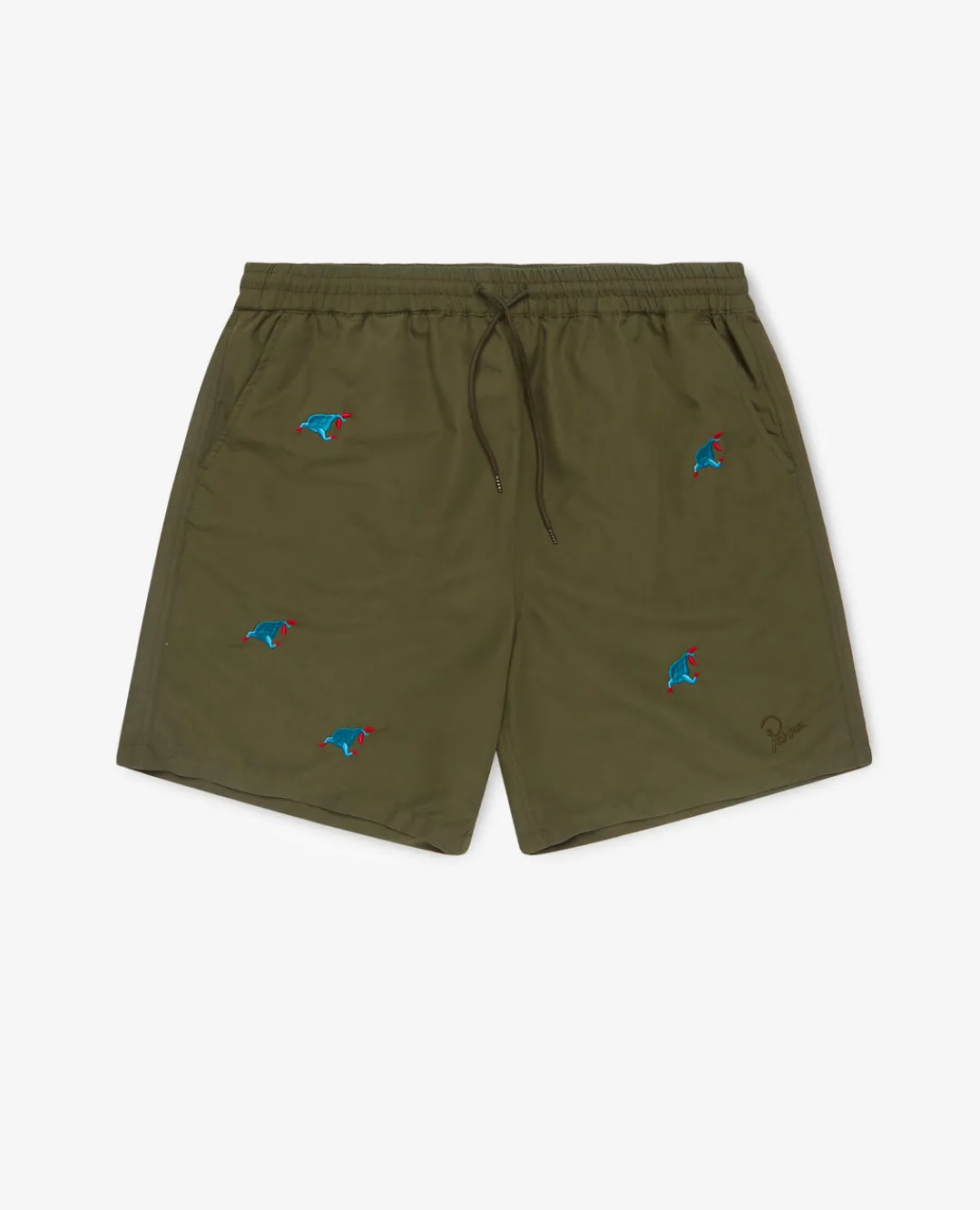 byParra Running Pear Swim Shorts (Olive)