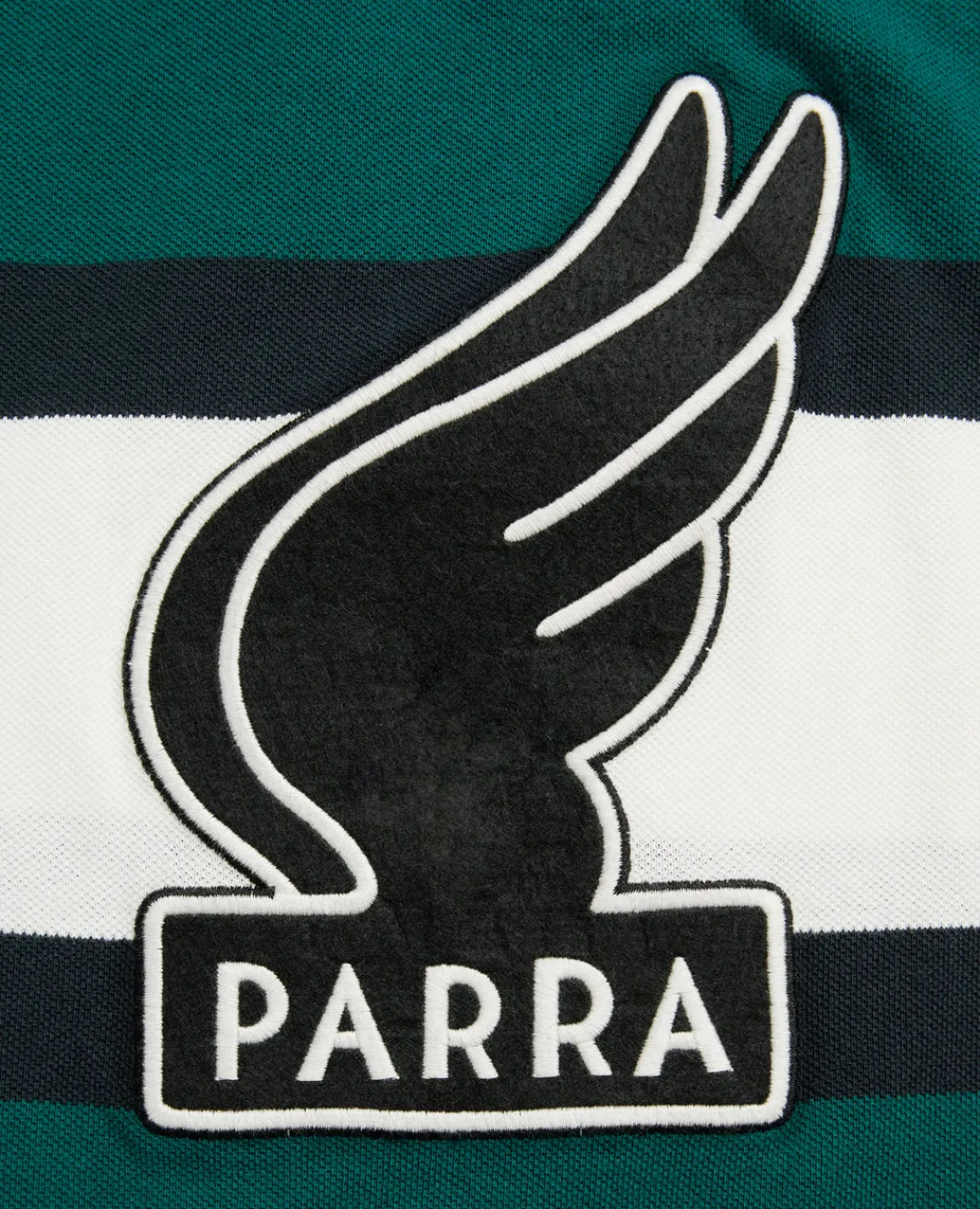 byParra Winged Logo Polo Shirt (Teal/Off White)