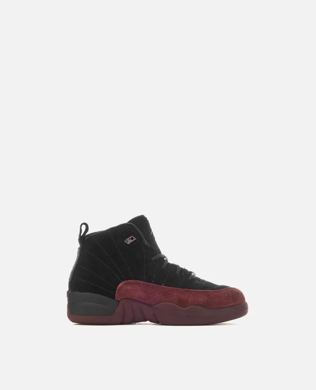 Jordan 12 Retro Sp Little Kids' Shoes (Black/Black-Burgundy Crush)