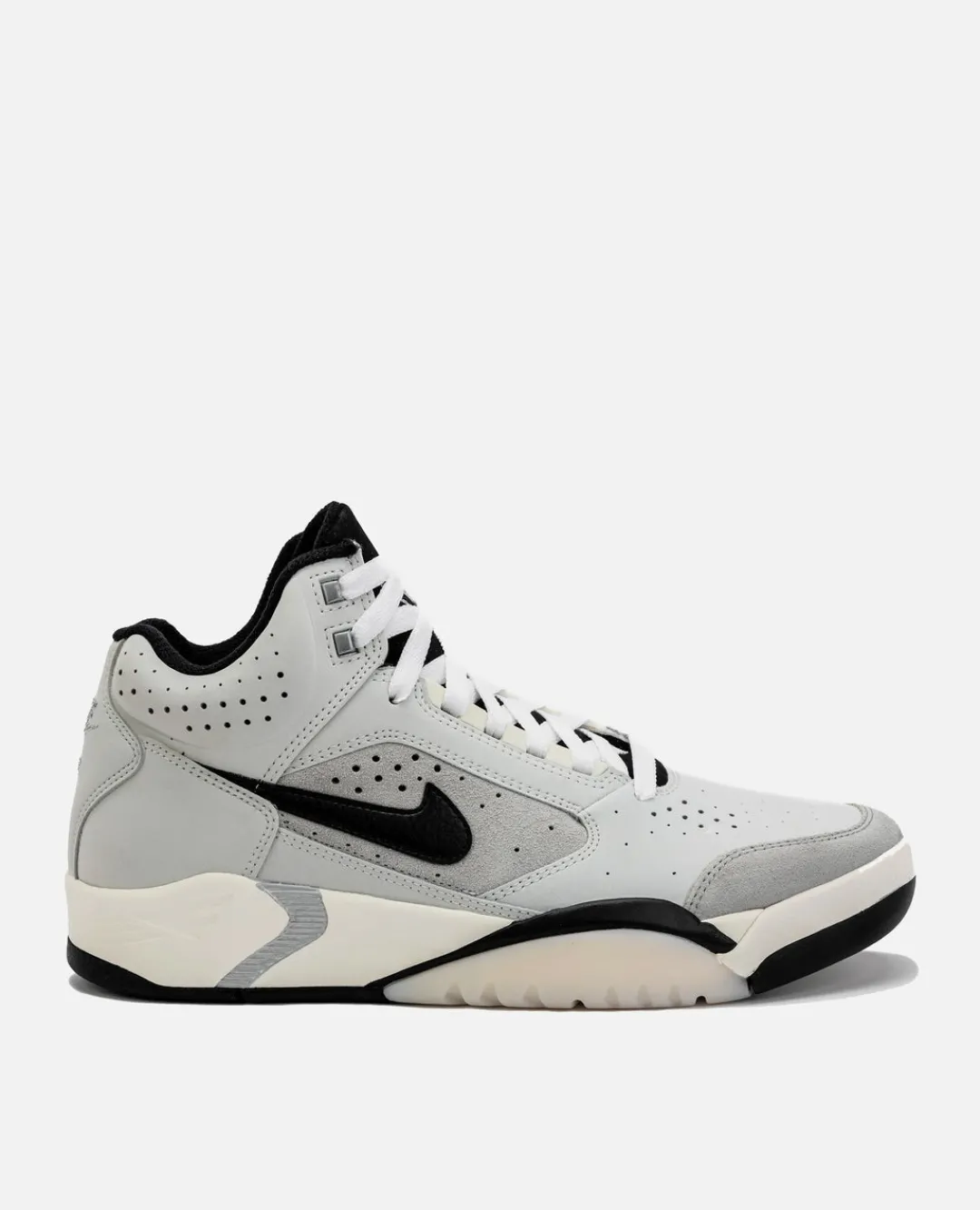 Nike Air Flight Lite Mid (Photon Dust/Black-Metalic Silver)