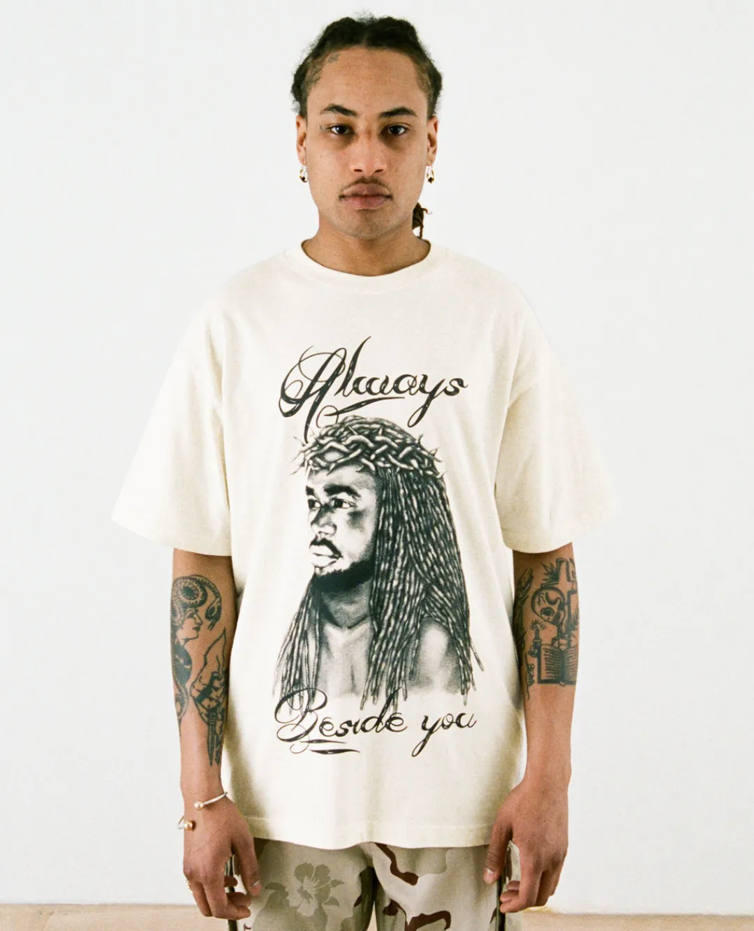 * Patta Always Beside You T-Shirt (Whisper White)
