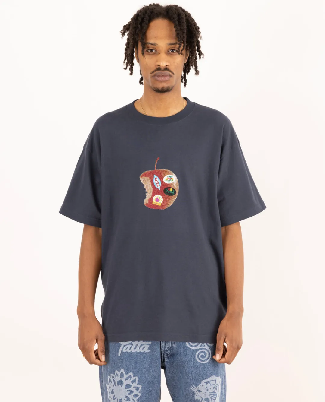 * Patta Apple T-Shirt (Odyssey Gray)