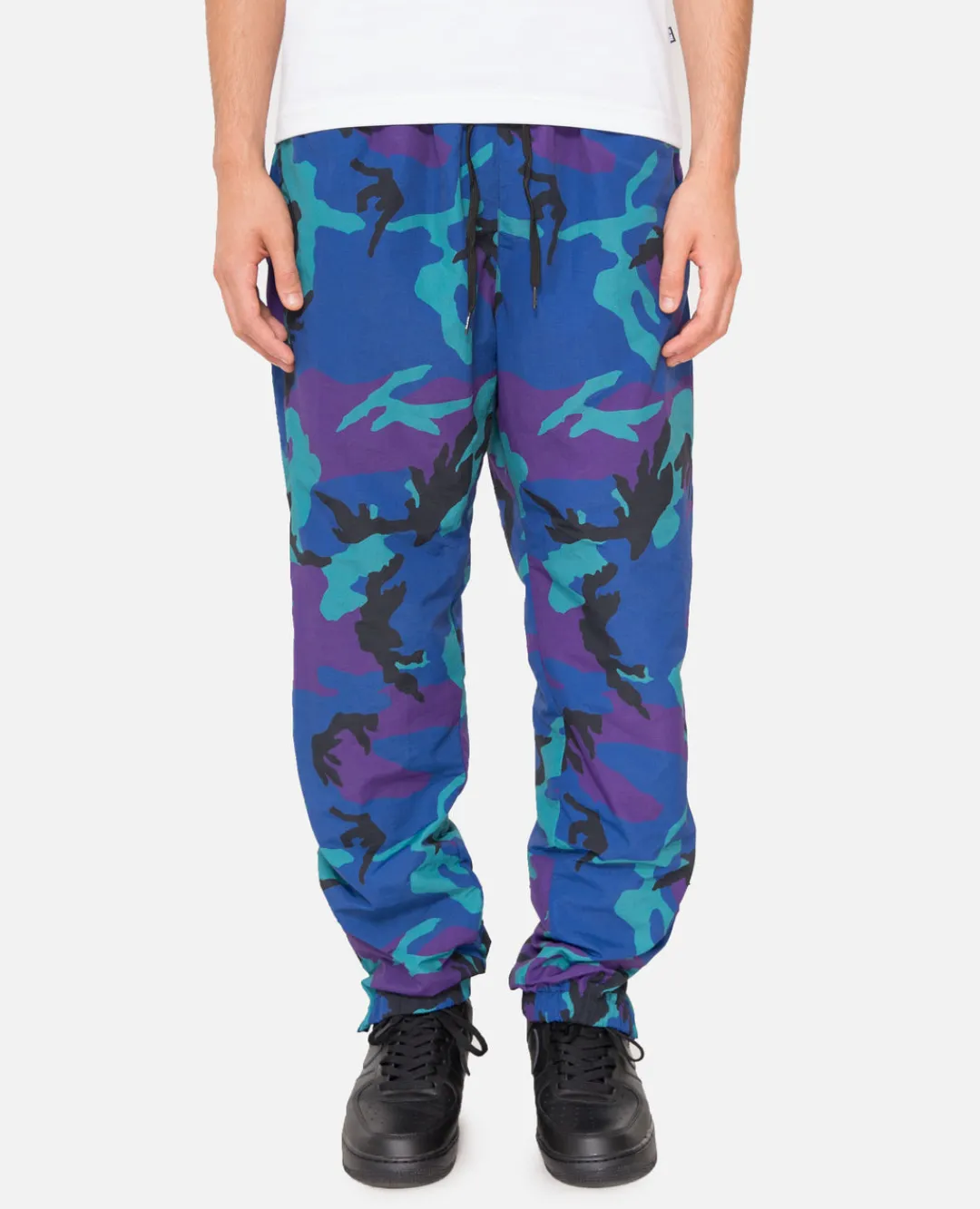 * Patta Basic Nylon Relaxed Track Pants (Midnight Camo)
