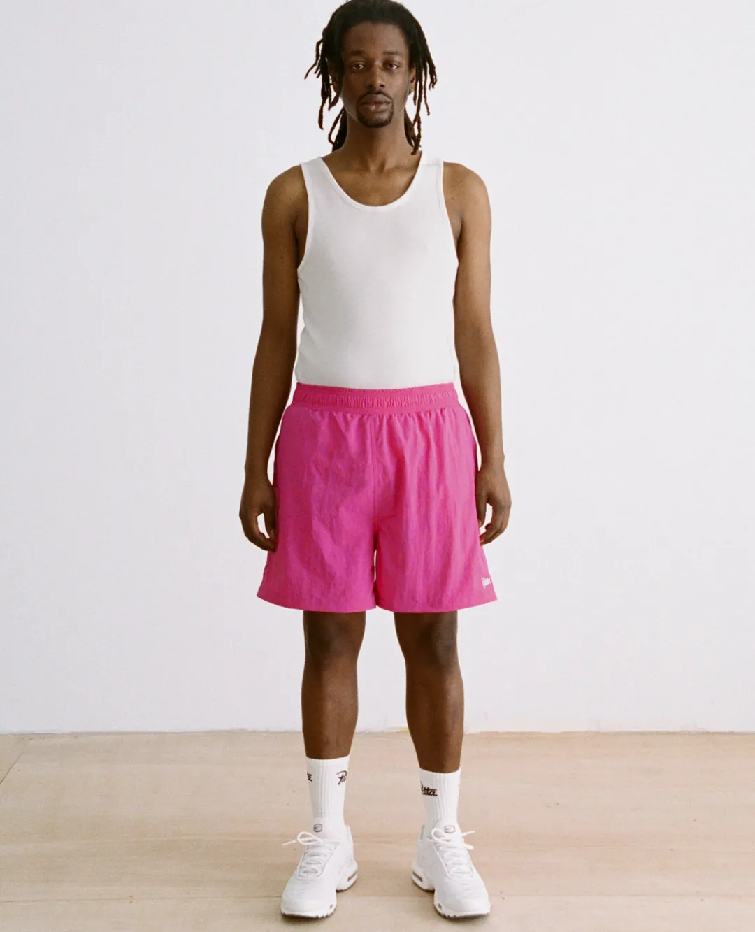 * Patta Basic Nylon Swim Shorts (Rose Violet)