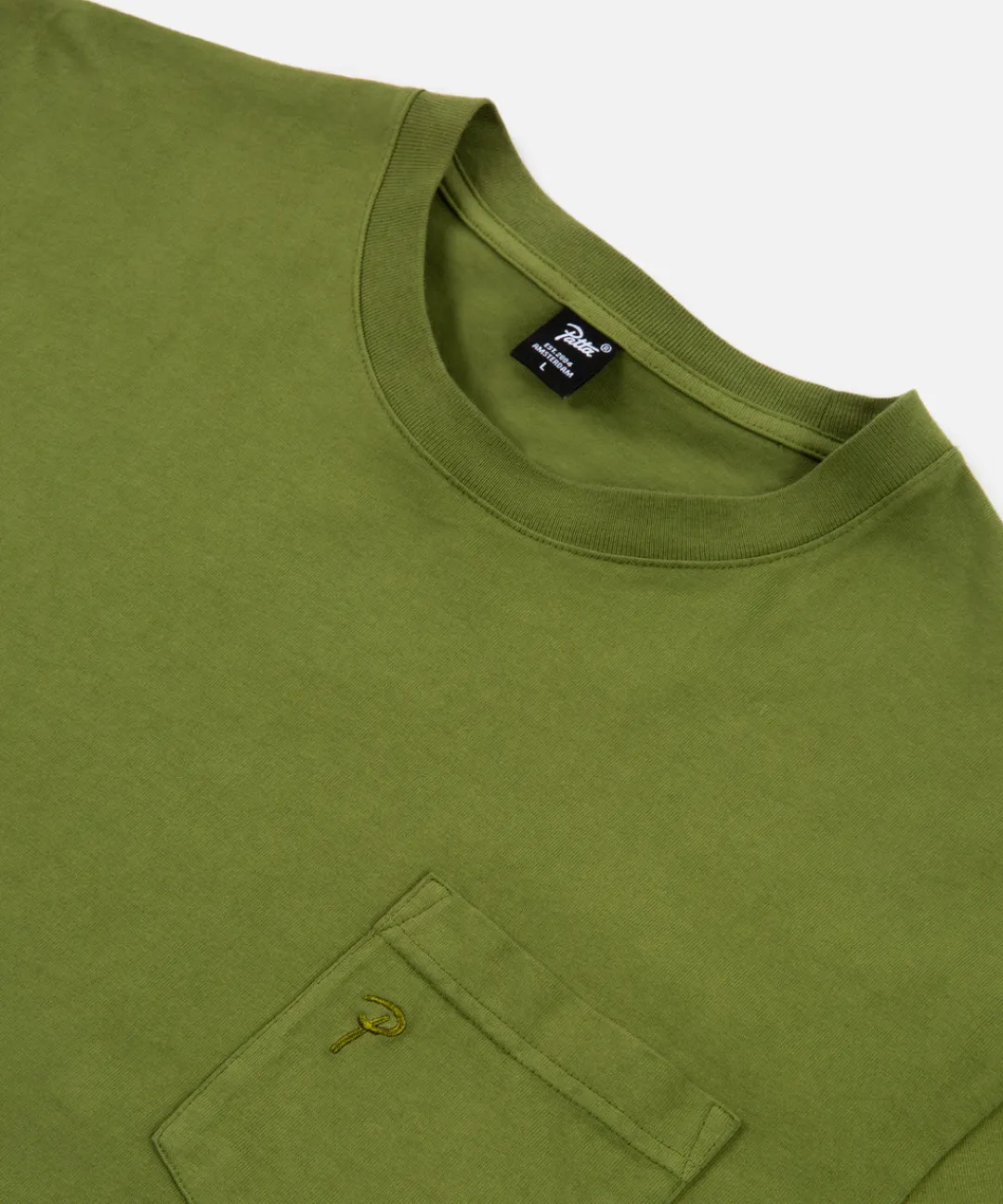 * Patta Basic Pocket T-Shirt (Calliste Green)