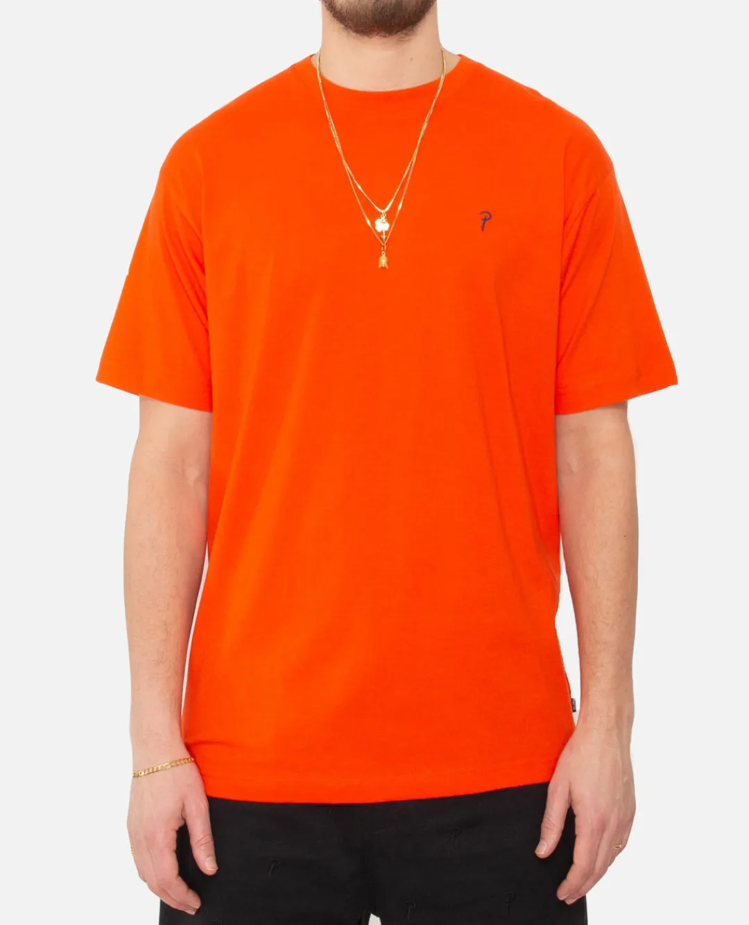 * Patta Basic Script P T-Shirt (Orange)