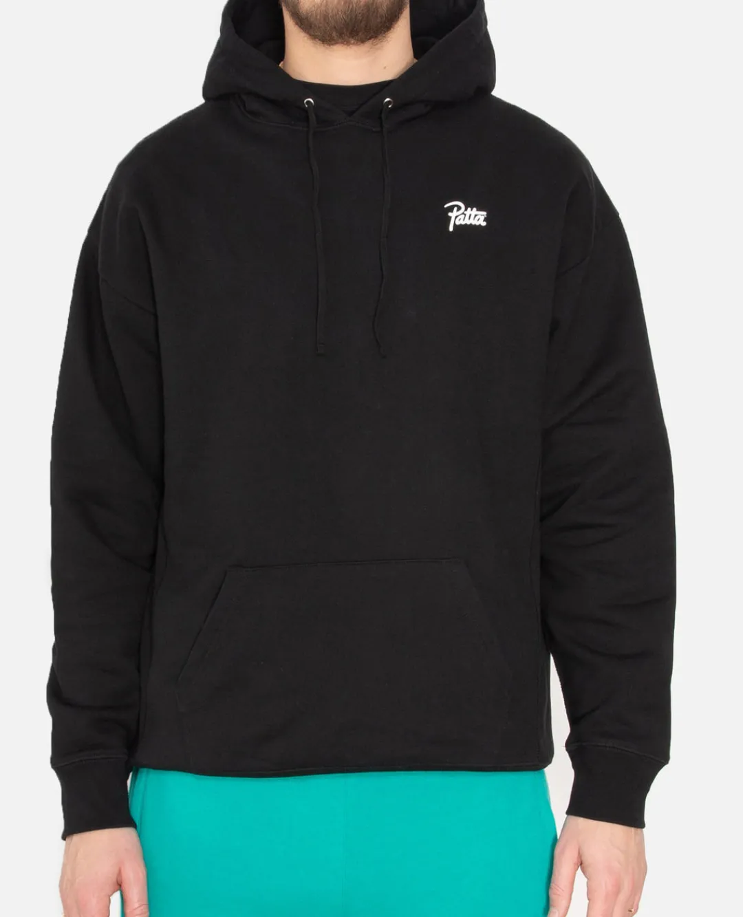 * Patta Basic Summer Hooded Sweater (Black)