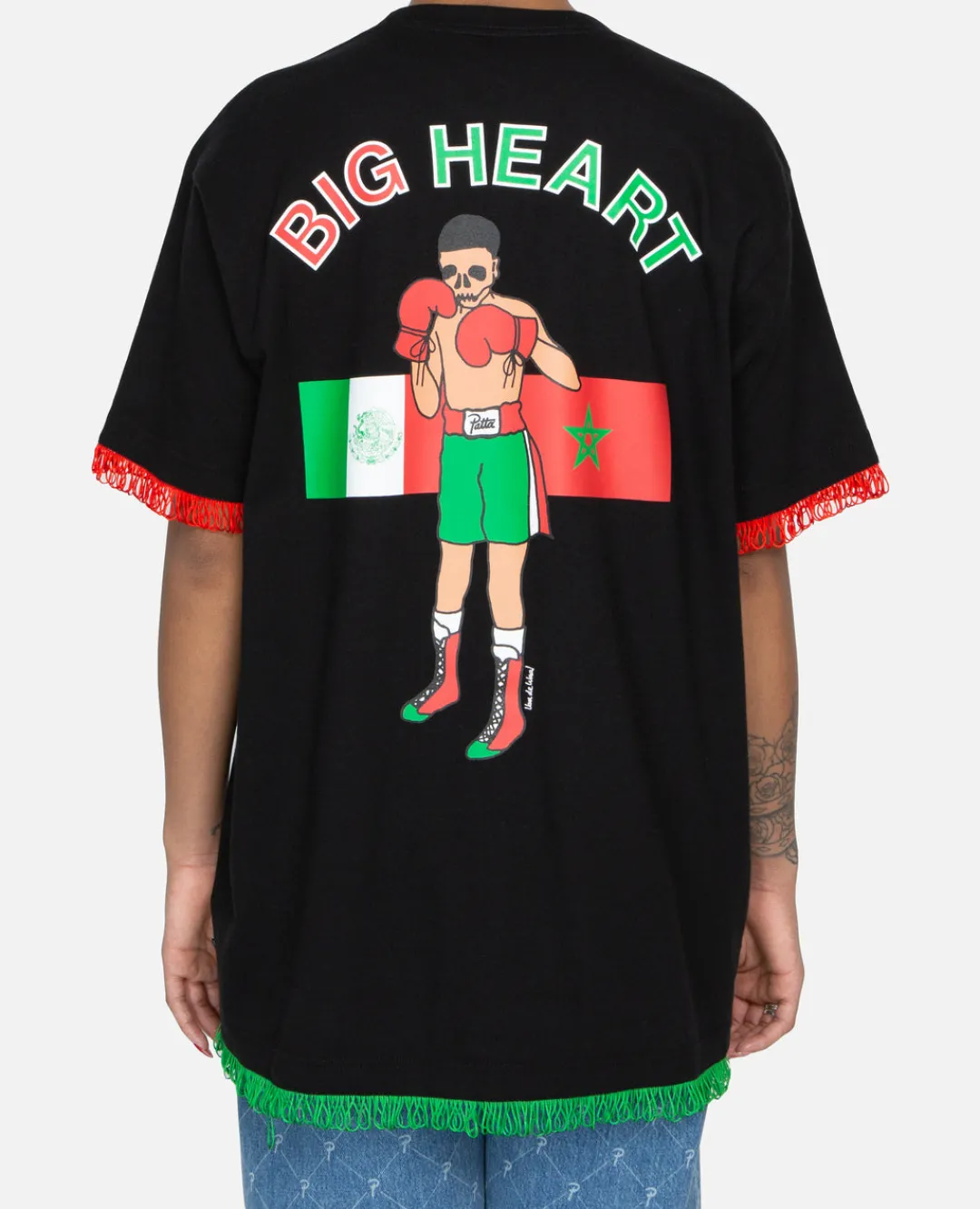 * Patta Big Heart T-Shirt (Black)