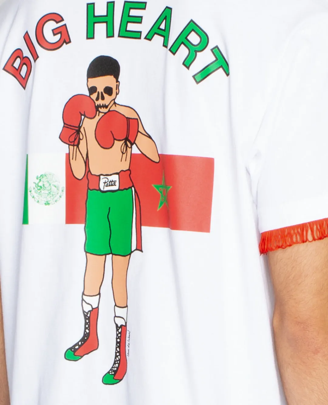 * Patta Big Heart T-Shirt (White)