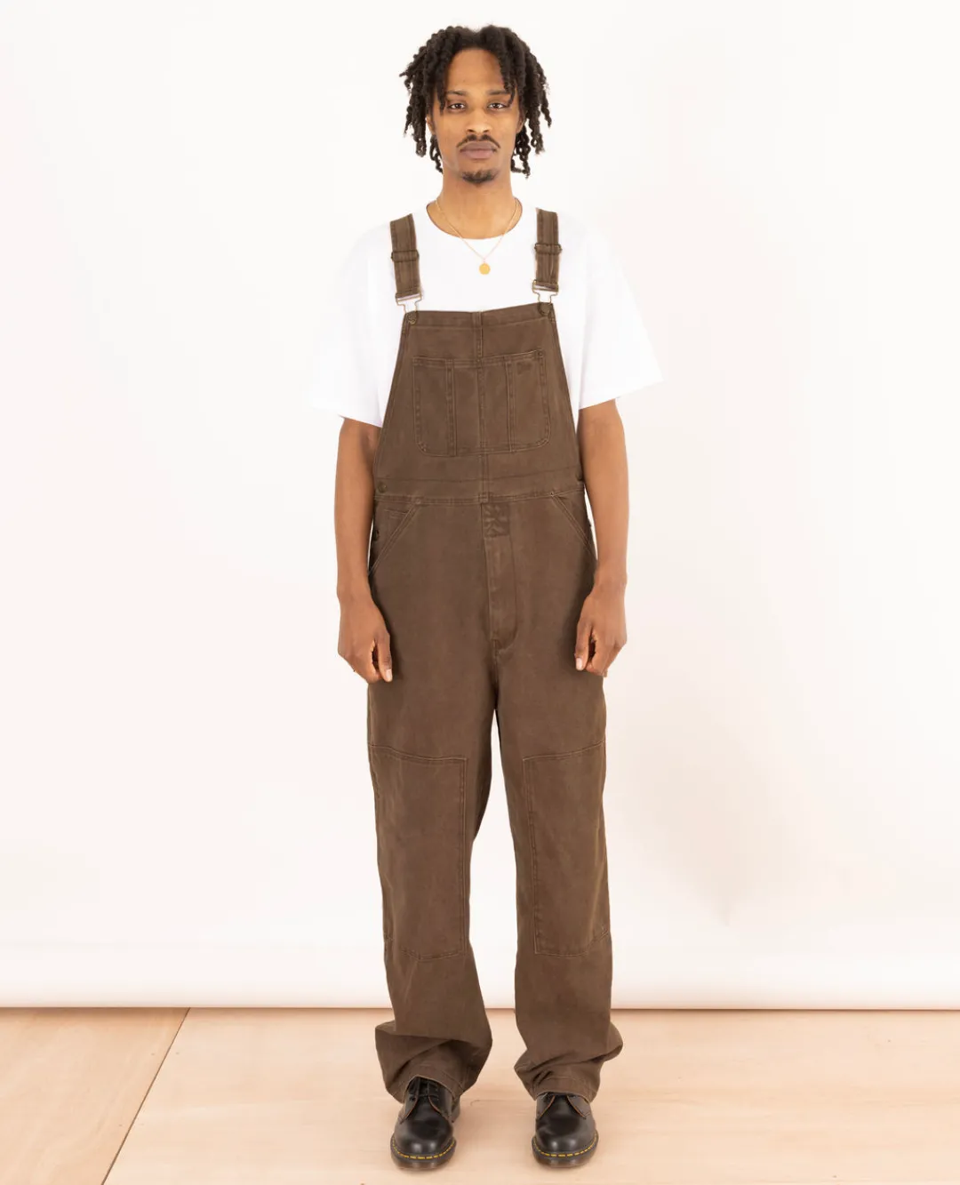 * Patta Canvas Overalls (Washed Brown)