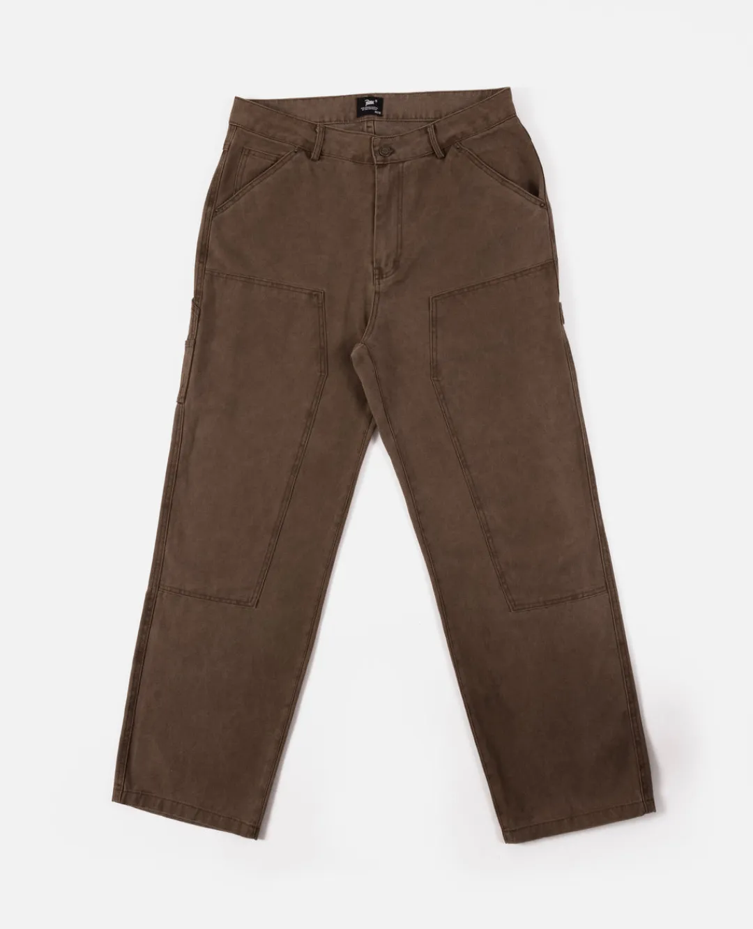 * Patta Canvas Painter Pants (Washed Brown)