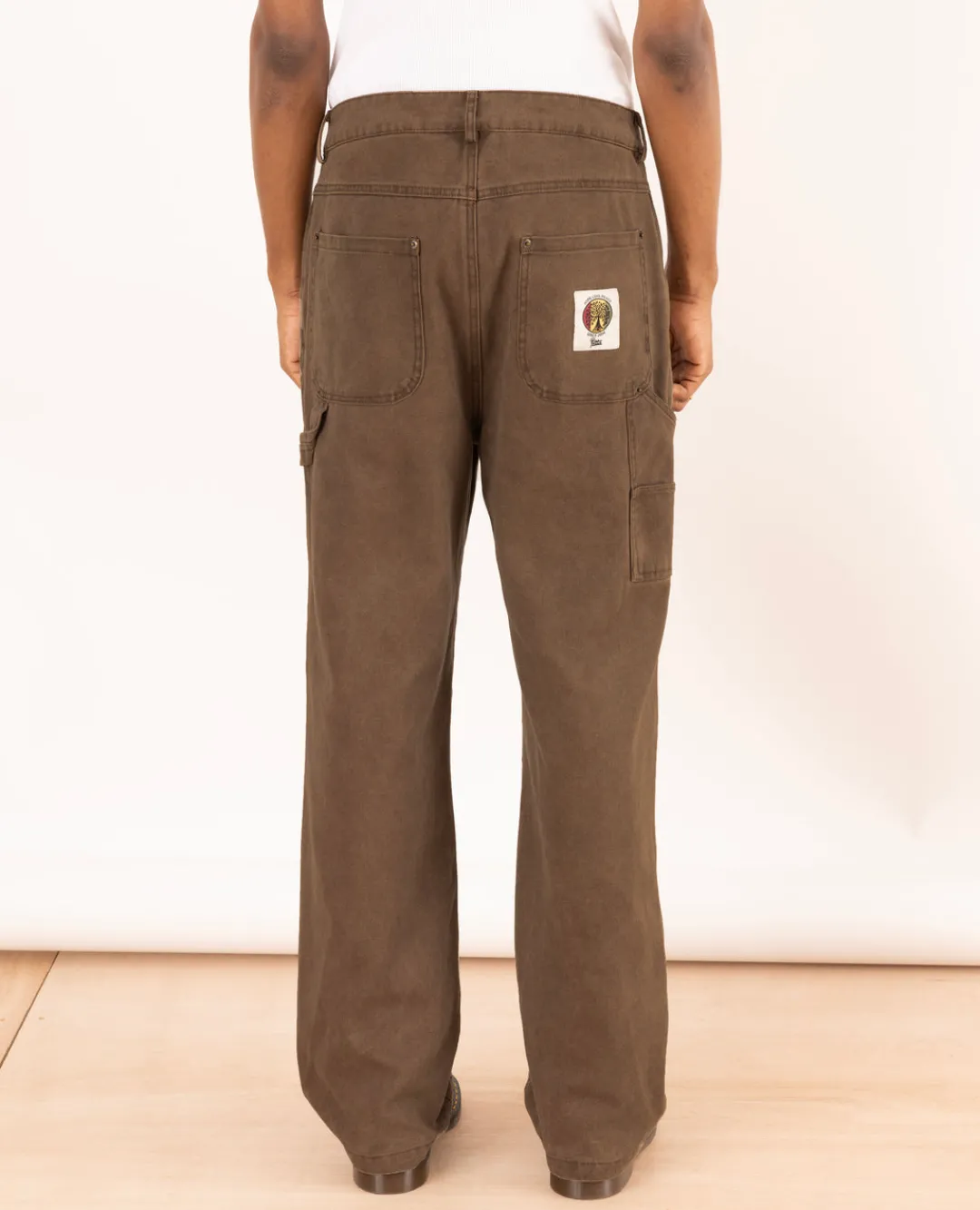 * Patta Canvas Painter Pants (Washed Brown)