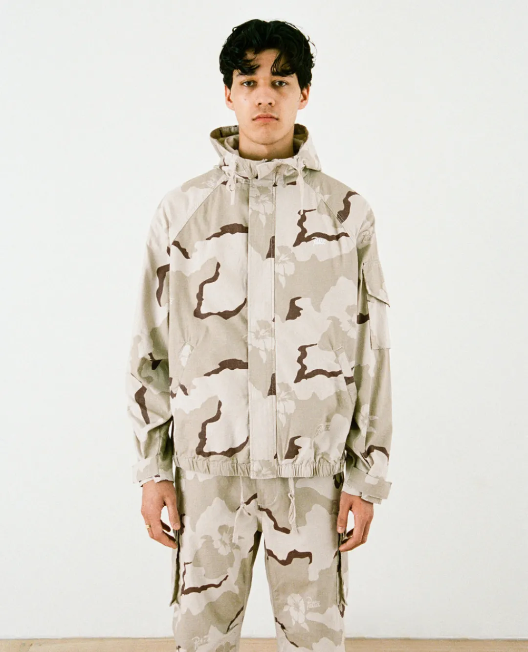 * Patta Desert Flower Camo Jacket (Flower Camo / Cement)