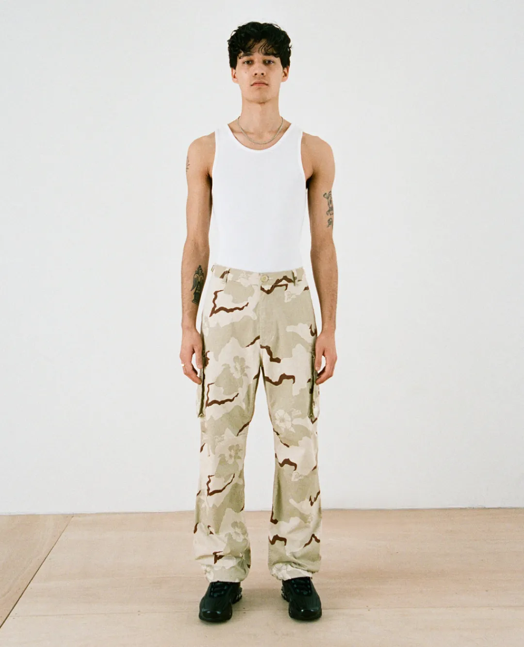 * Patta Desert Flower Camo Pants (Flower Camo / Cement)