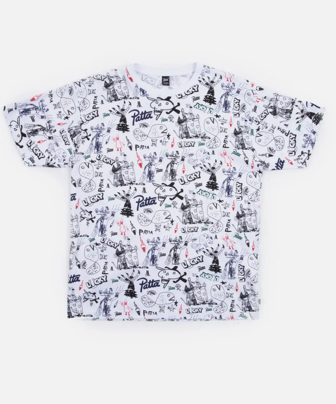 * Patta Father & Son T-Shirt (White/Multi)