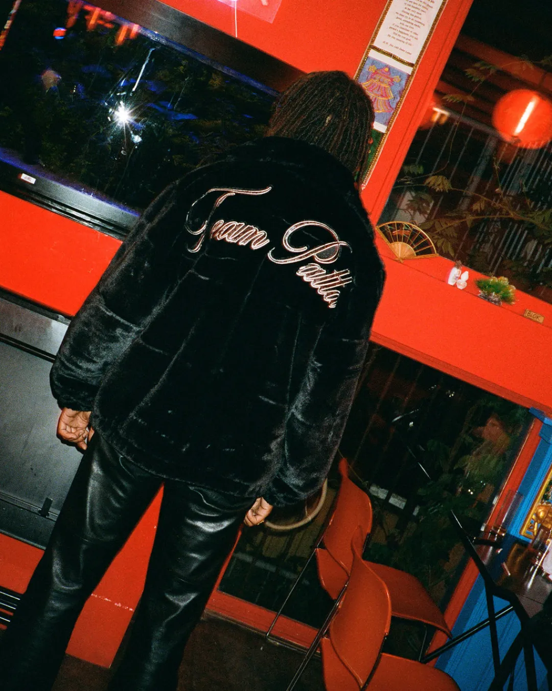 * Patta Faux Fur Jacket (Black)