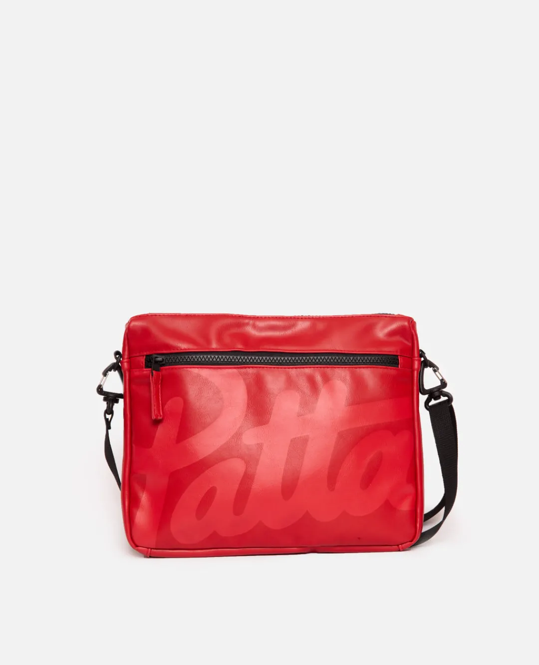 * Patta Faux Leather Shoulder Bag (High Risk Red)