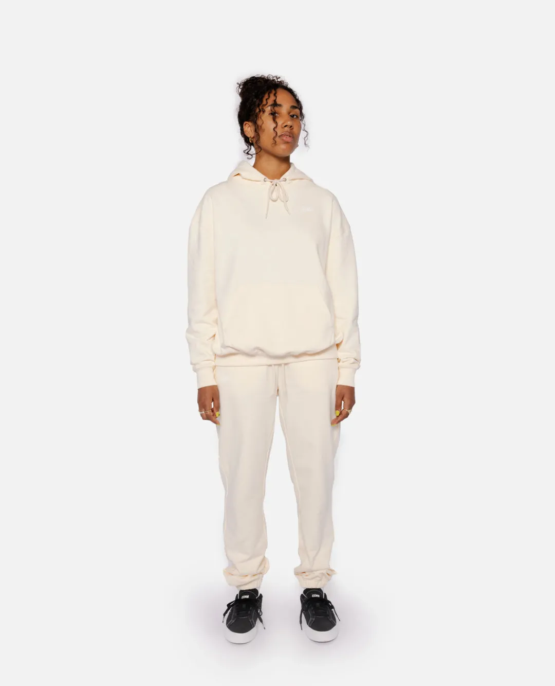 * Patta Femme Basic Hooded Sweater (Pearled Ivory)
