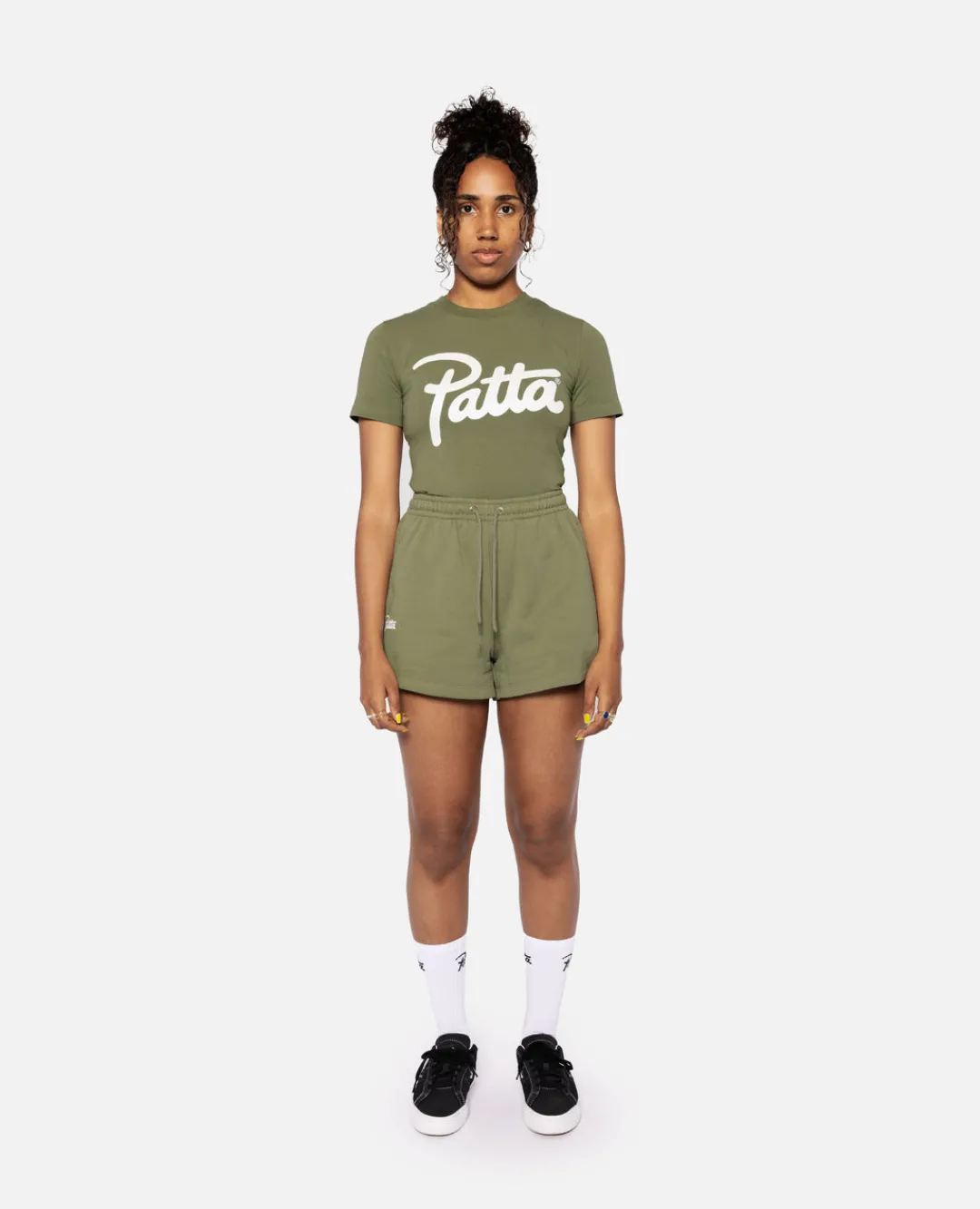 * Patta Femme Basic Jogging Shorts (Olivine)