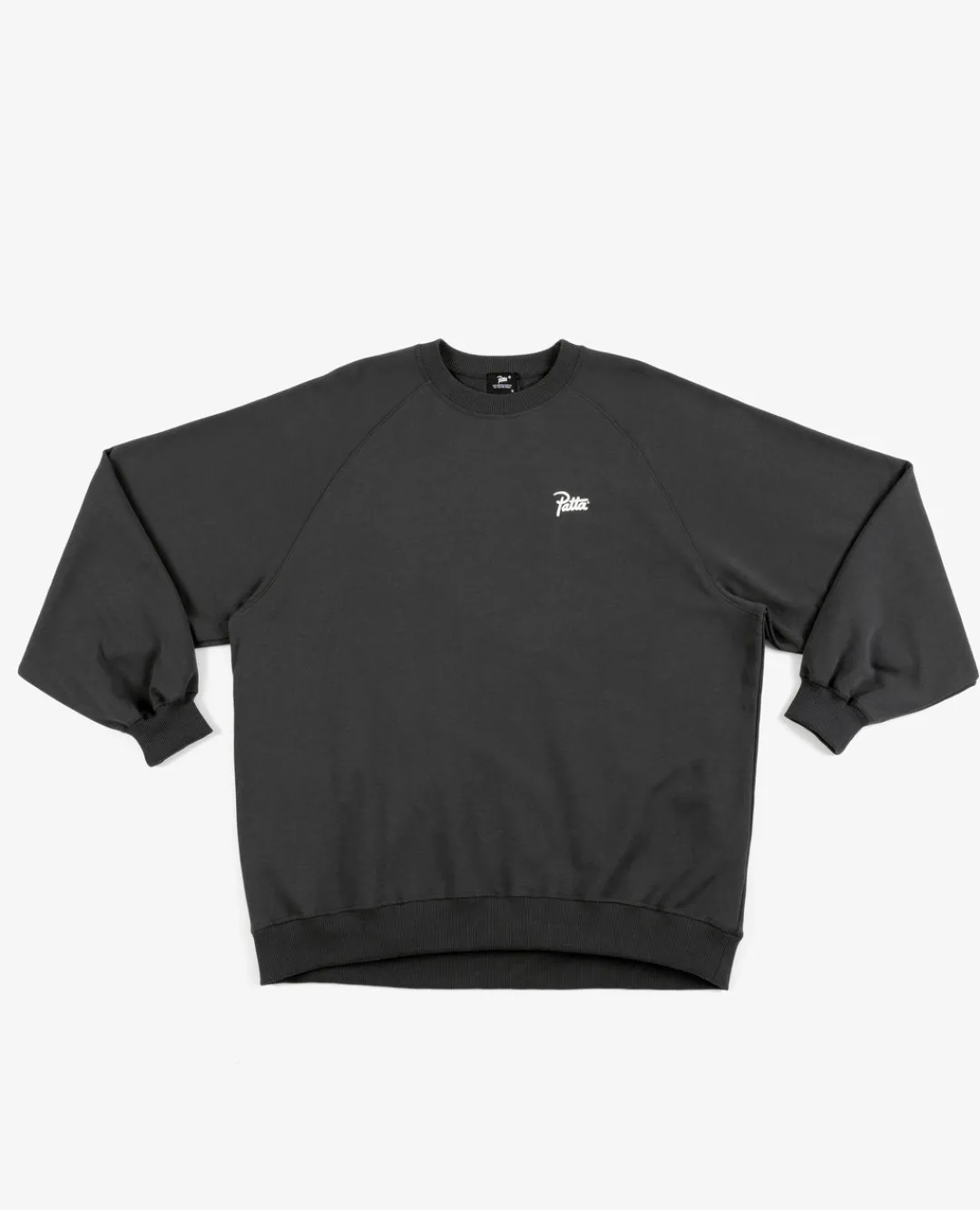 * Patta Femme Basic Raglan Crewneck Sweater (Raven)