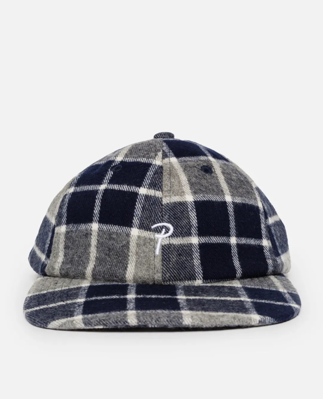 * Patta Flannel Script P Sports Cap (Mourning Dove Check)