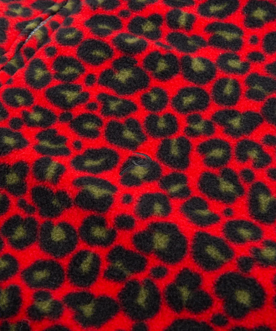 * Patta Heritage Reversible Jacket (Oyster Grey/Red Leopard)