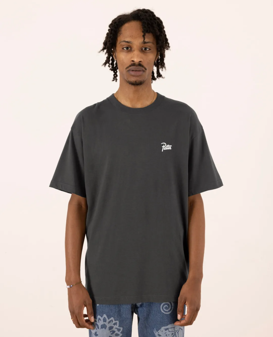 * Patta Hope Love Peace T-Shirt (Raven)