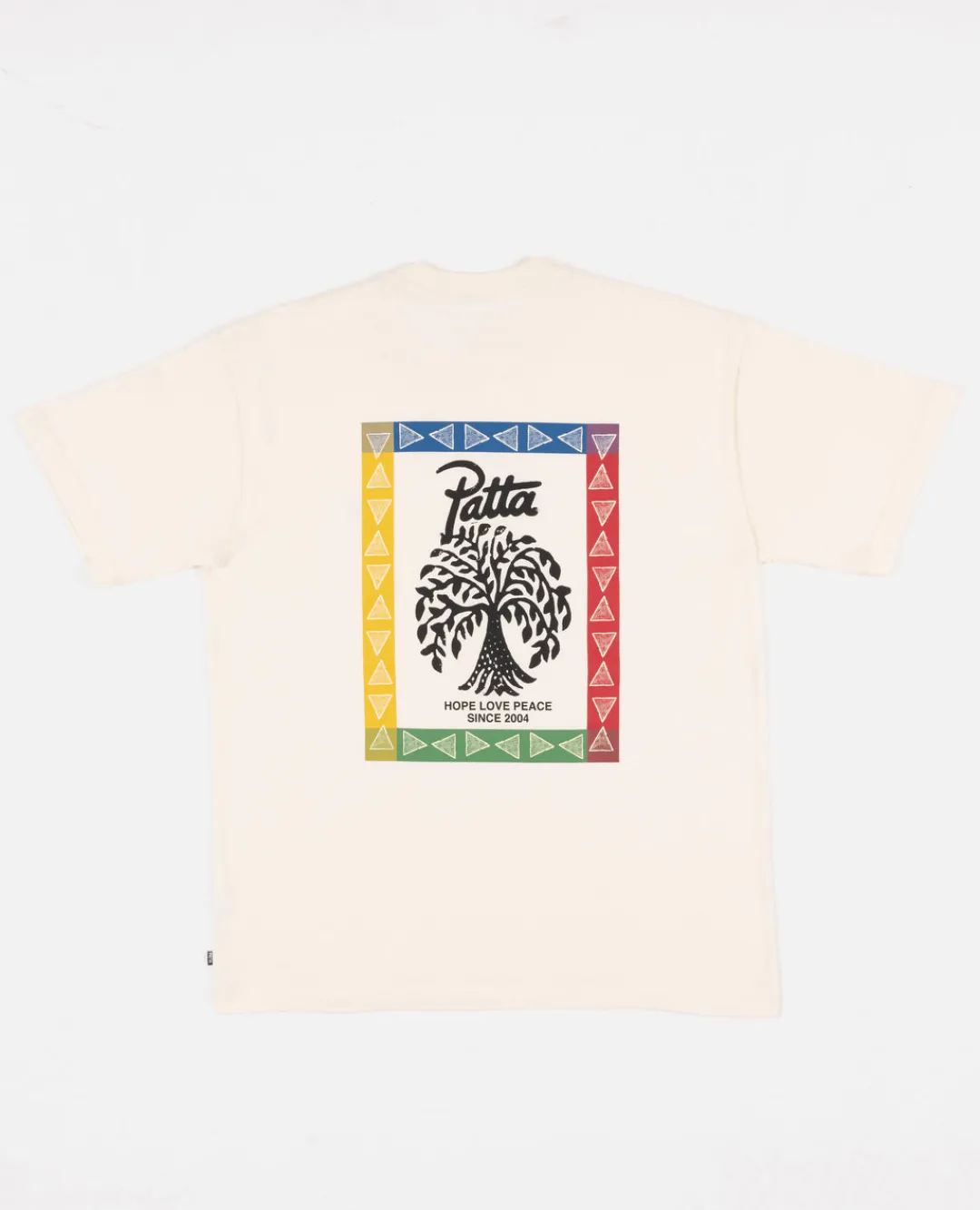 * Patta Hope Love Peace T-Shirt (Whisper White)