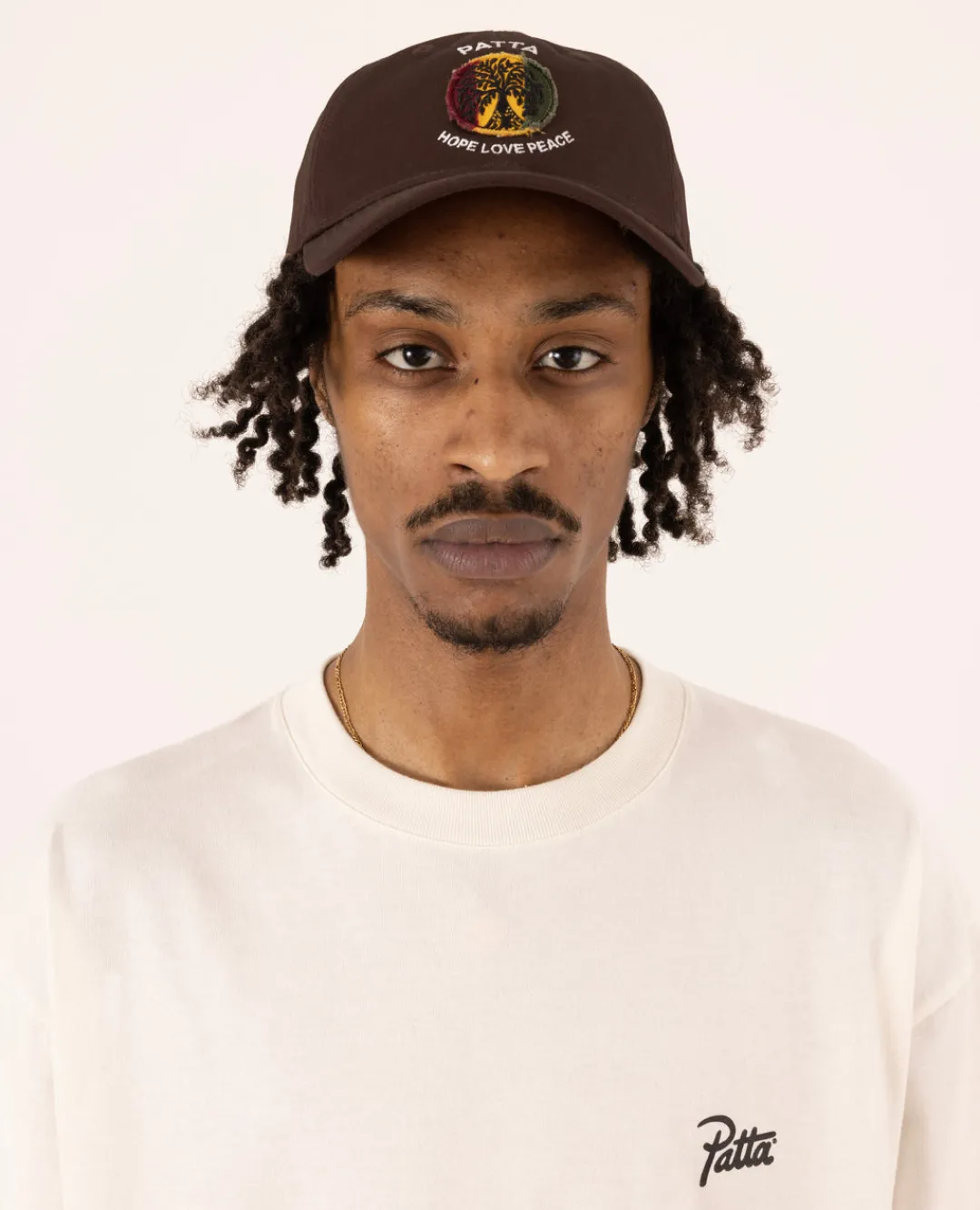 * Patta Hope Peace Love Sports Cap (Cappuchino)