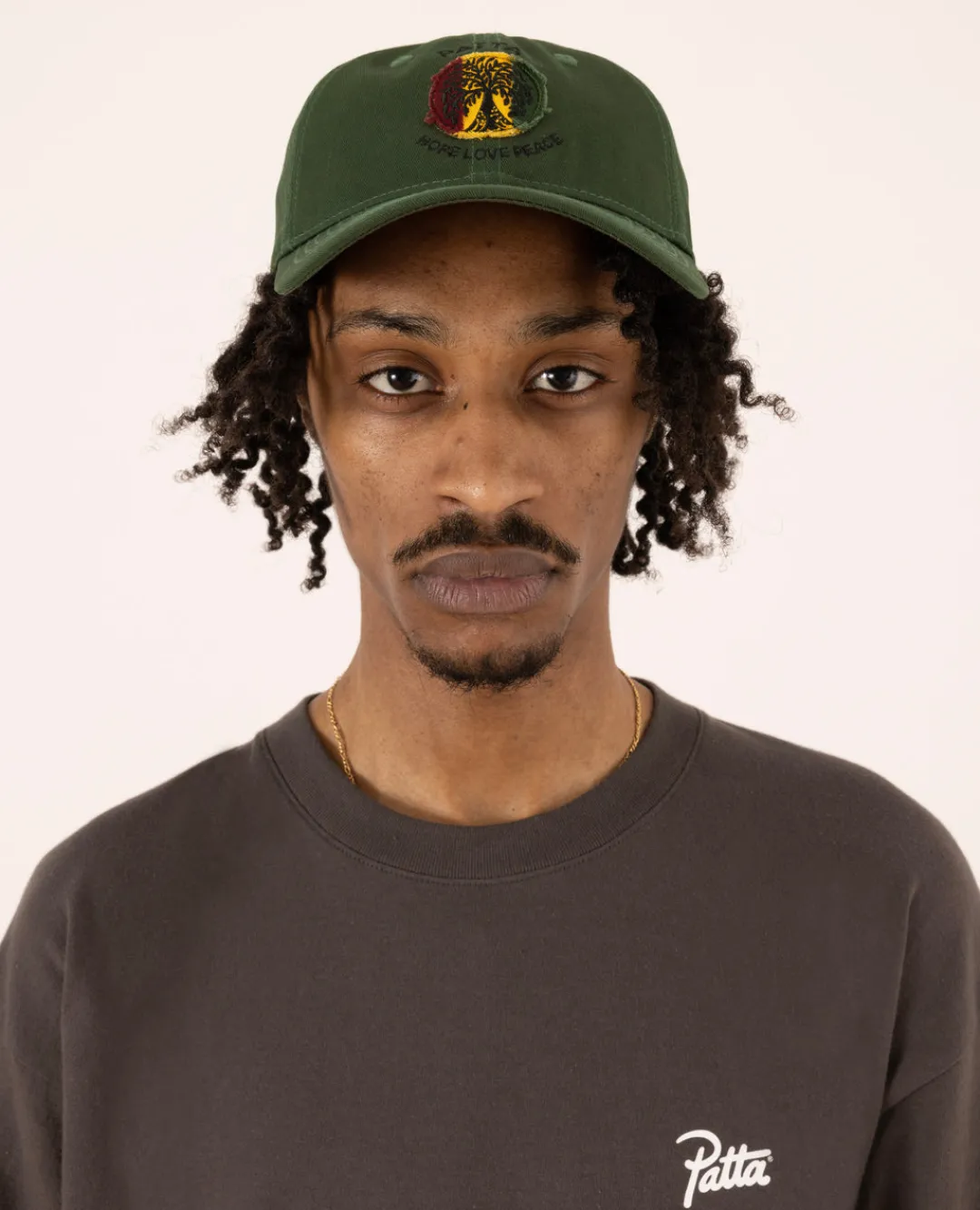 * Patta Hope Peace Love Sports Cap (Four Leaf Clover)