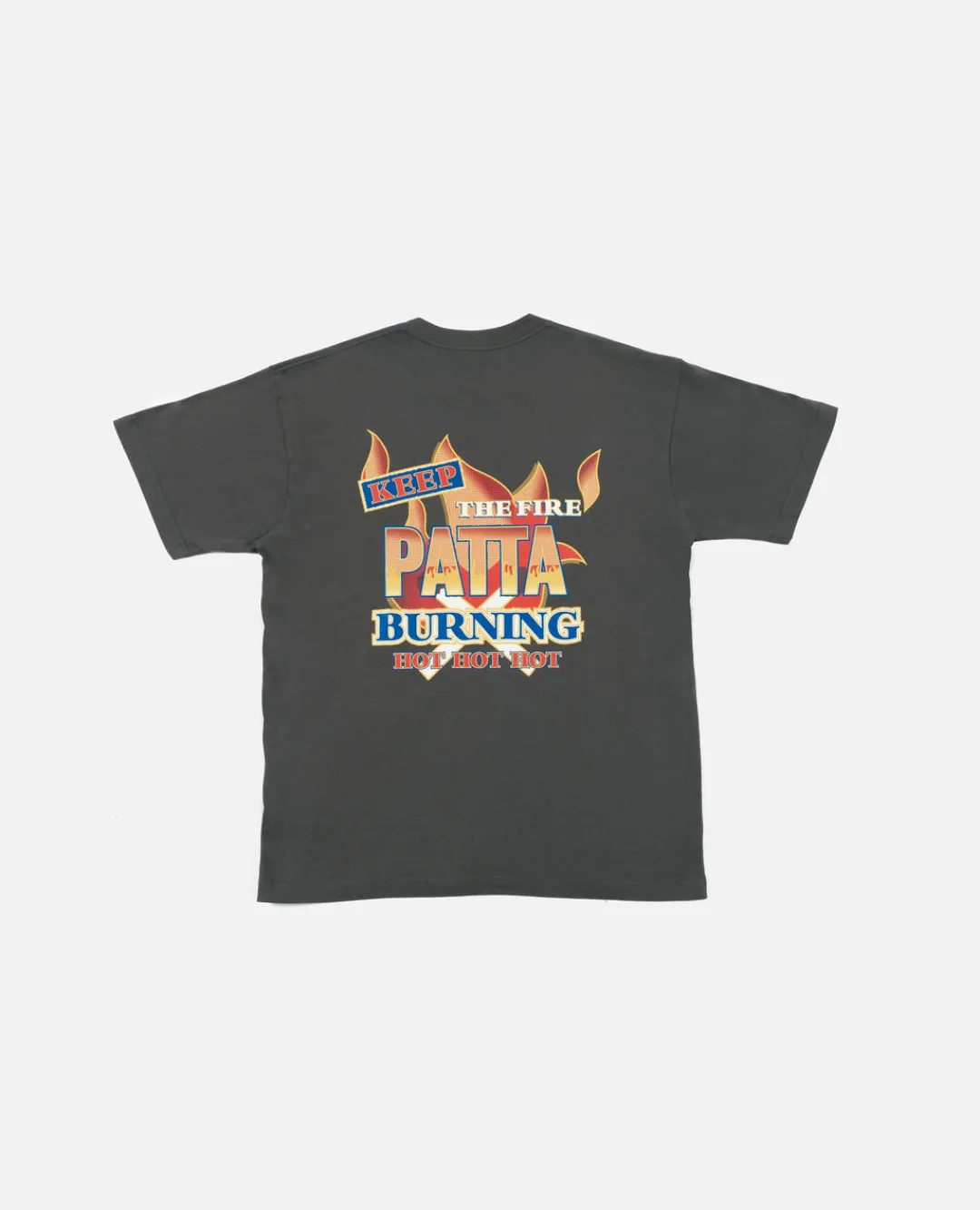 * Patta Keep The Fire Burning T-Shirt (Raven)