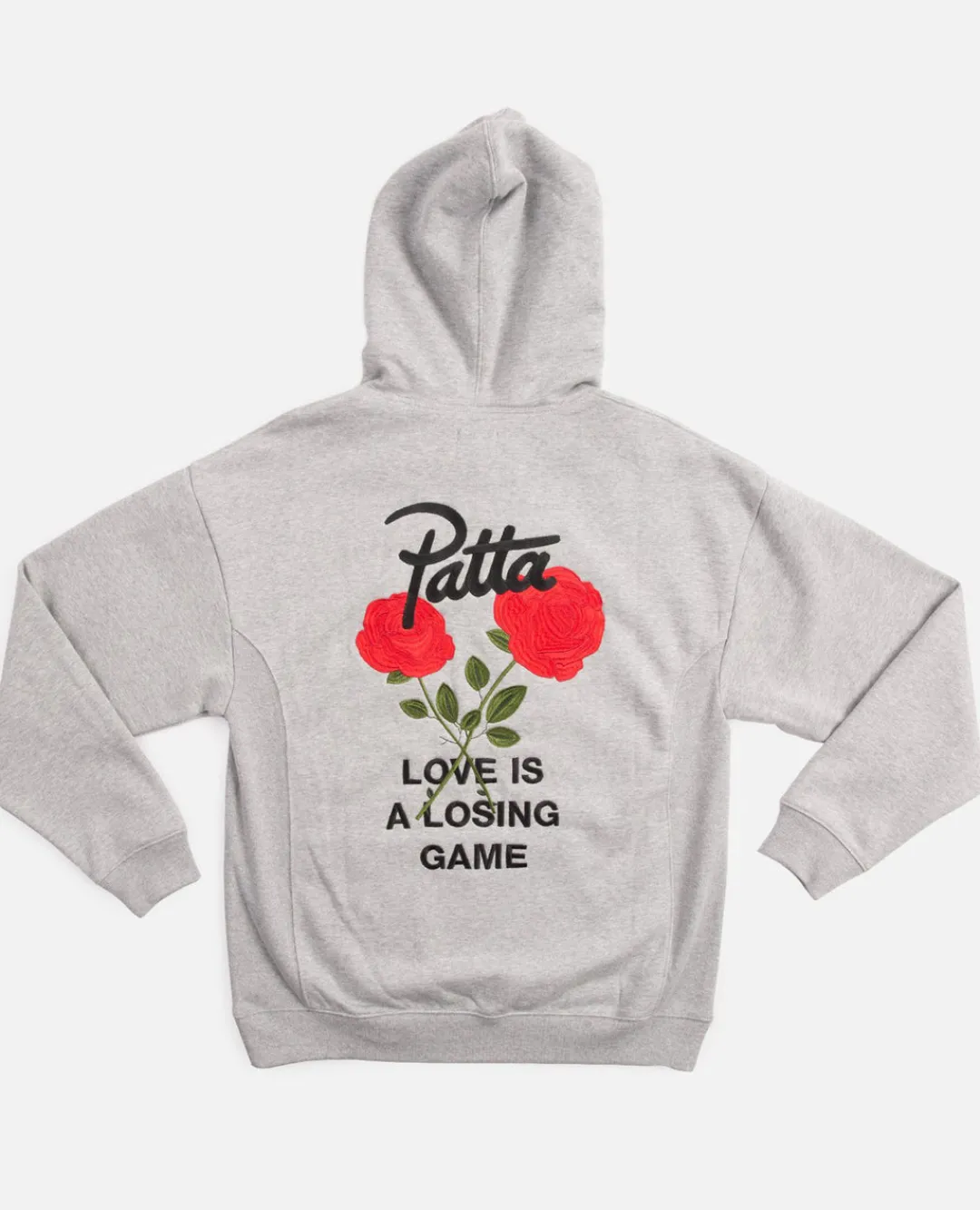 * Patta Love Hooded Sweater (Melange Grey)