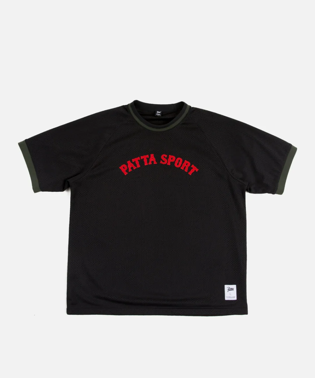 * Patta Mesh Baseball Jersey (Black)