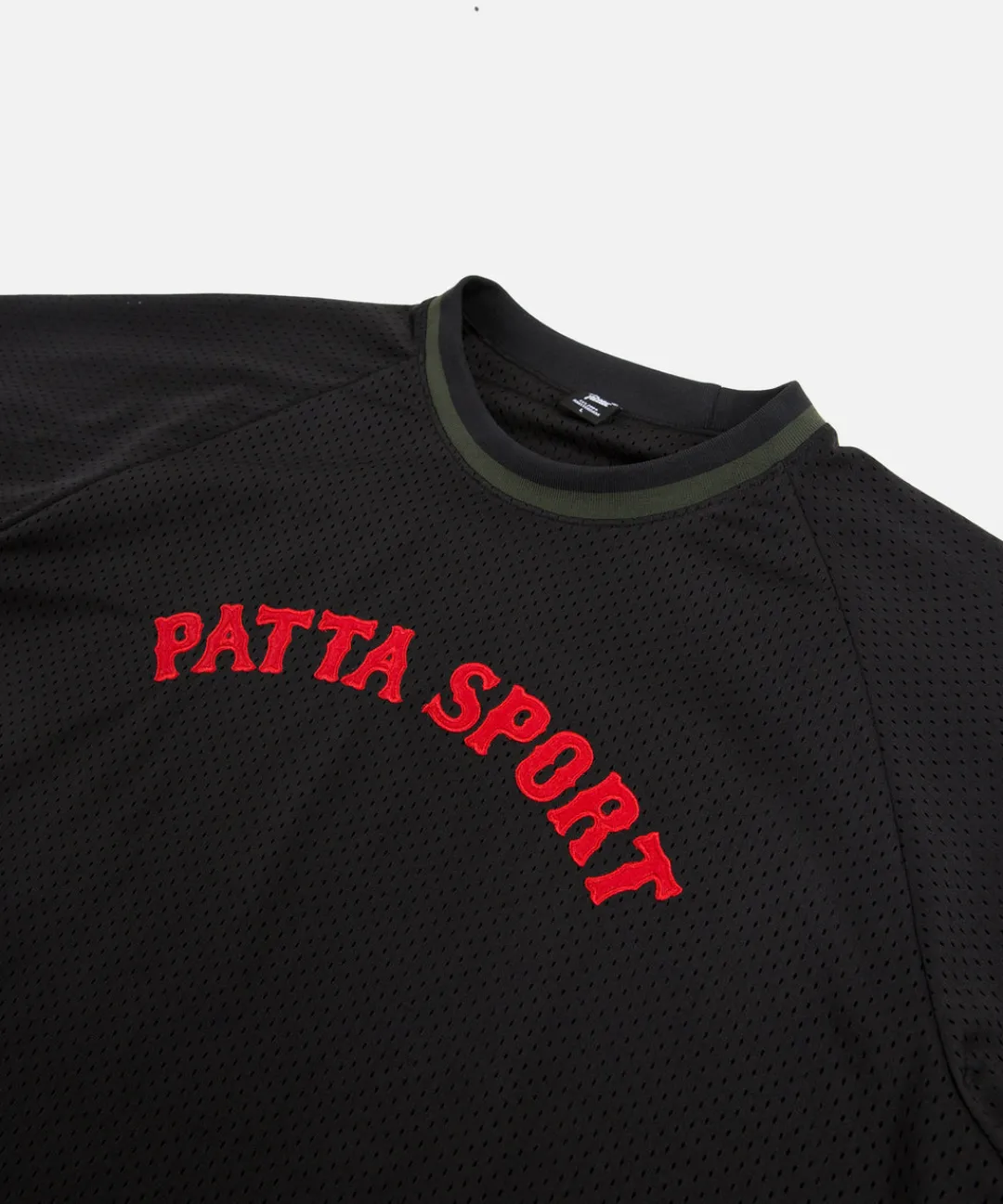 * Patta Mesh Baseball Jersey (Black)