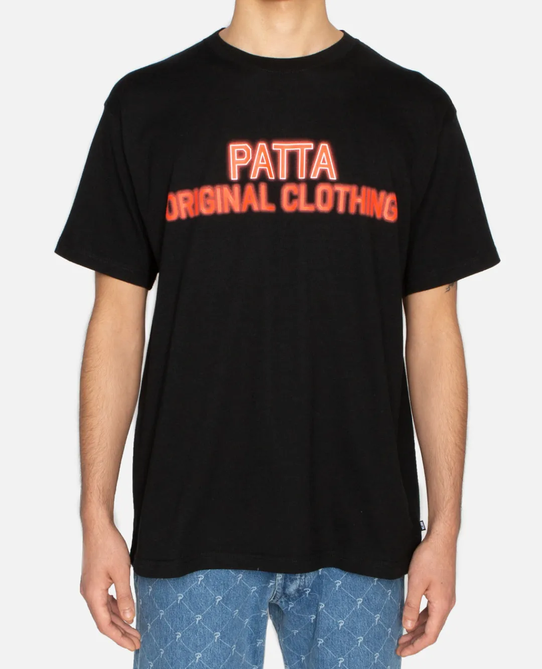 * Patta Neon T-Shirt (Black)