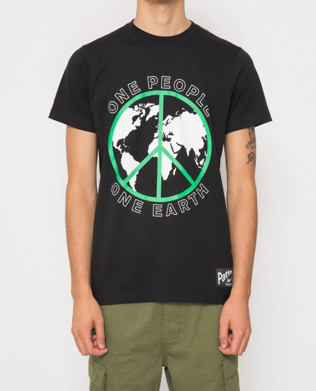 * Patta One People T-Shirt (Black)