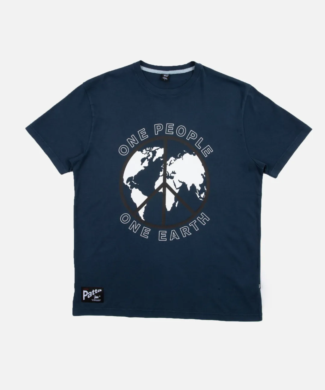 * Patta One People T-Shirt (Indigo Wash)