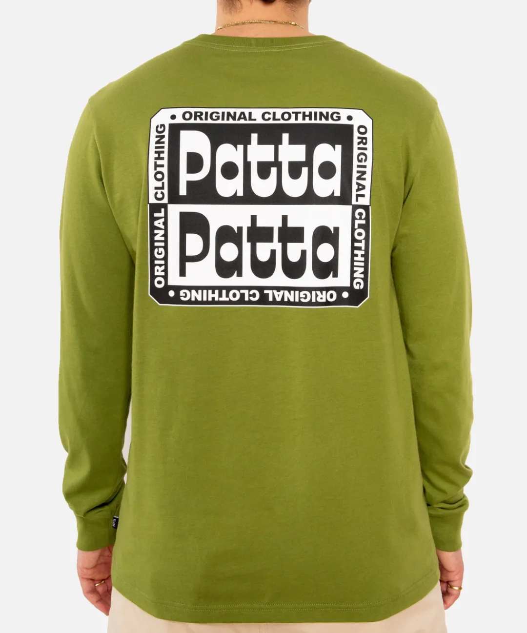 * Patta Original Clothing Longsleeve T-Shirt (Calliste Green)