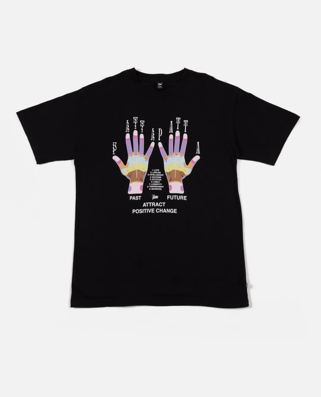 * Patta Palmistry T-Shirt (Black)