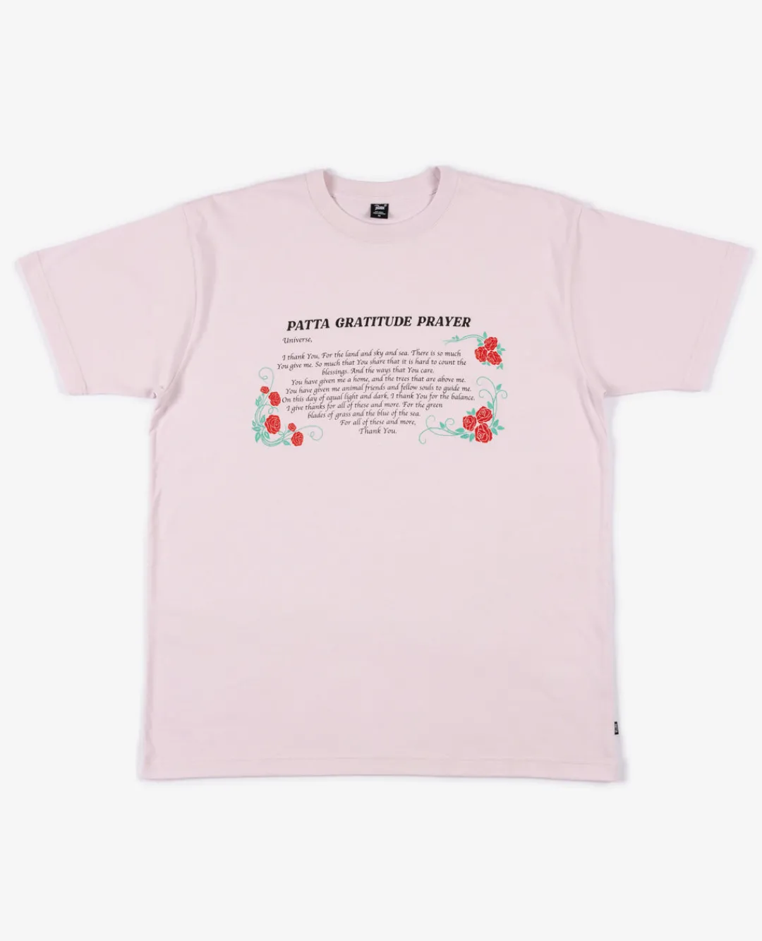 * Patta Prayer T-Shirt (Lavender Fog)