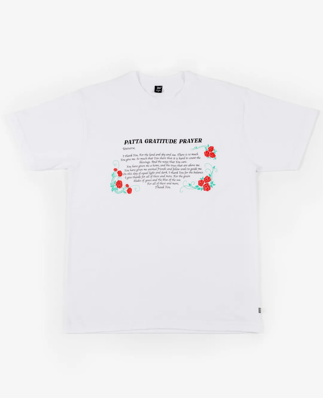 * Patta Prayer T-Shirt (White)