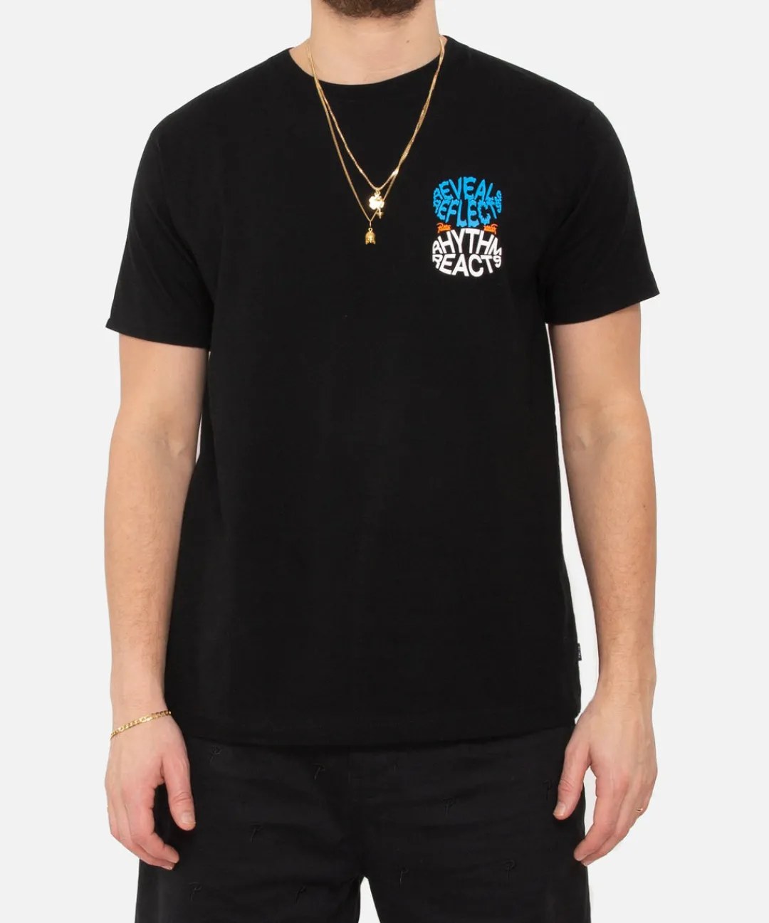 * Patta Reveal Reflect T-Shirt (Black)