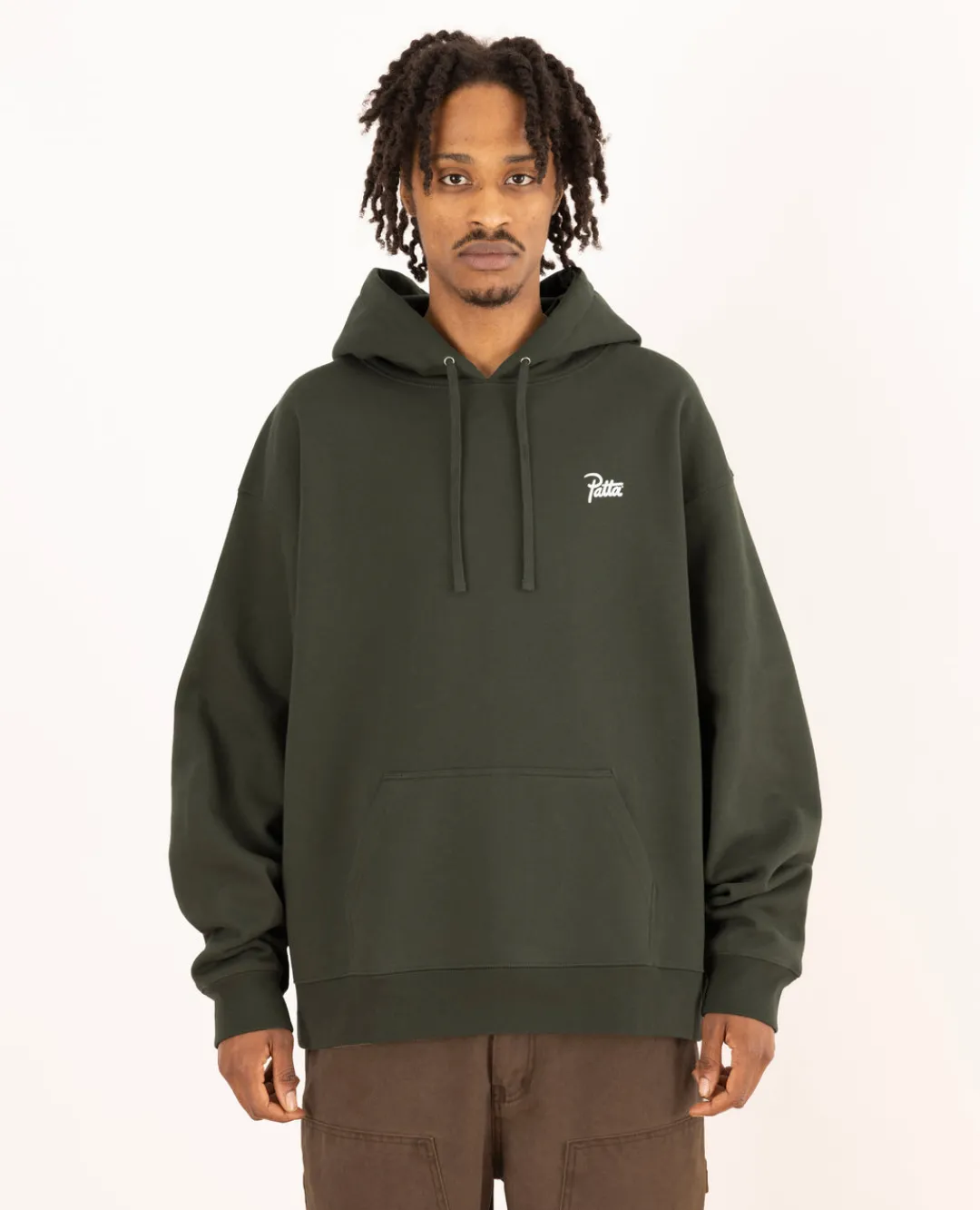 * Patta Revolution Boxy Hooded Sweater (Deep Depths)