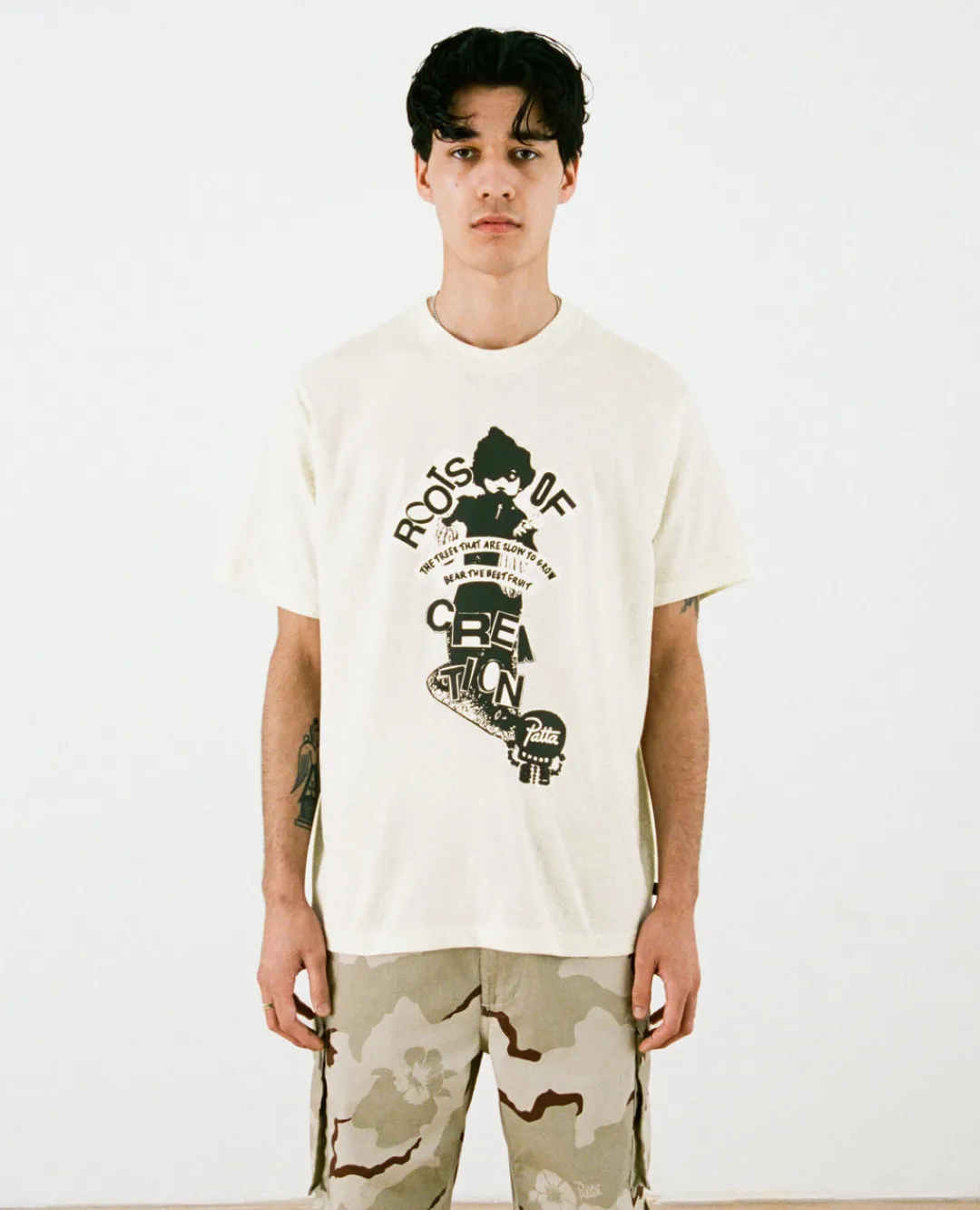* Patta Roots T-Shirt (Whisper White)