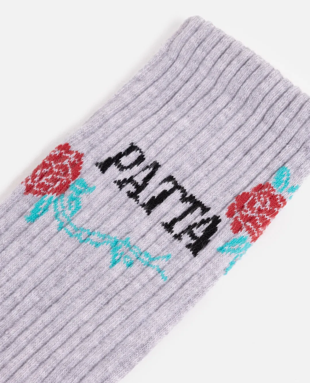 * Patta Rose Sports Socks (Melange Grey)