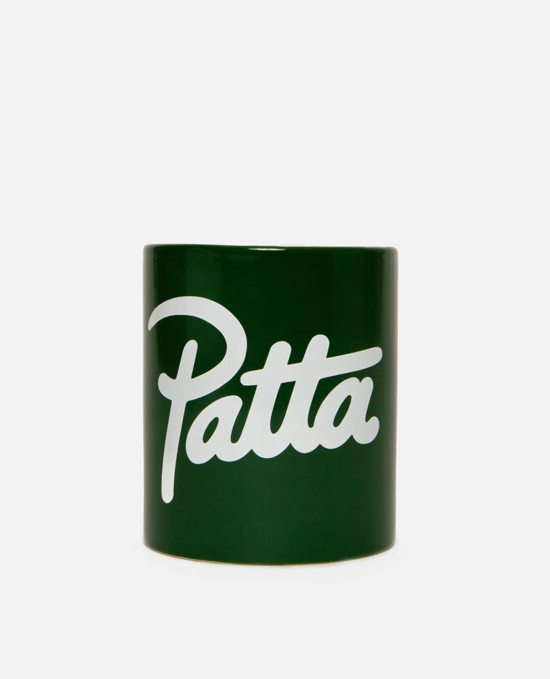 * Patta Script Logo Mug (Dark Green/White)