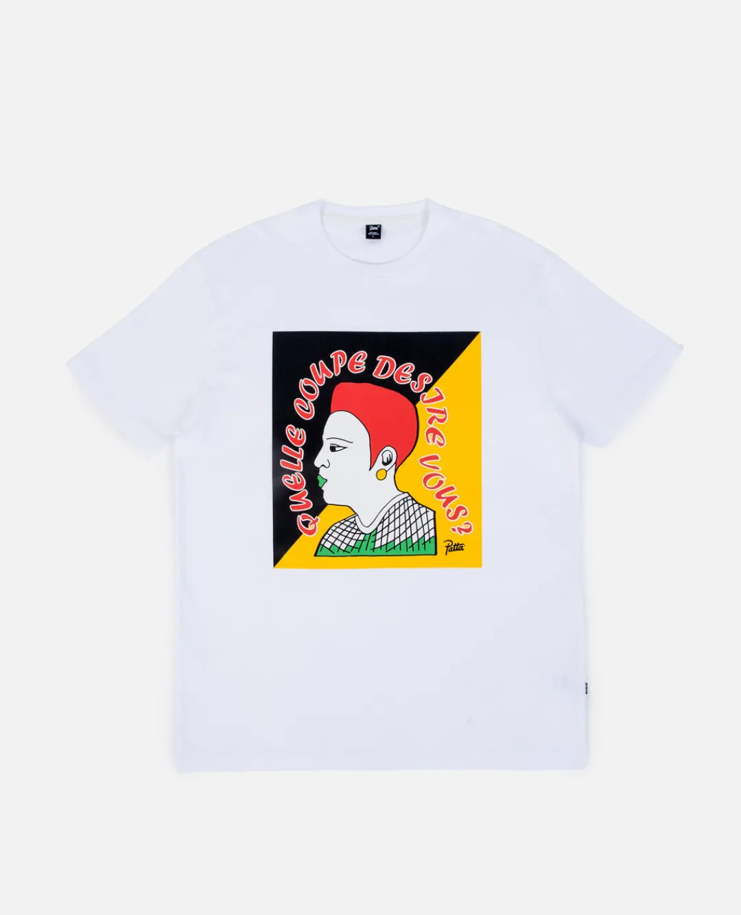 * Patta Self Care Coupe T-Shirt (White)